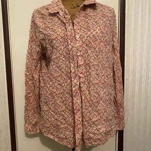 Merona Multicolor Floral Men's Shirt